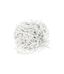 White Rubber Bands 5×0.3cm 100g