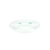 White Separated Plastic Serving Tray