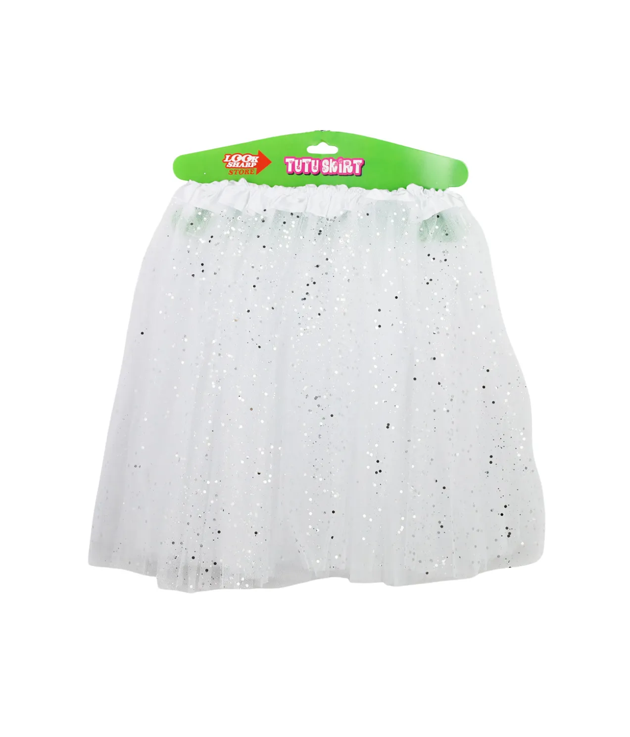 White Sequin Adult Tutu 40cm