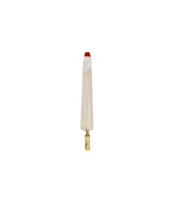 White Small Fabric Parasol 26cm