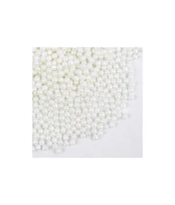 White Sugar Pearls 4mm 80g