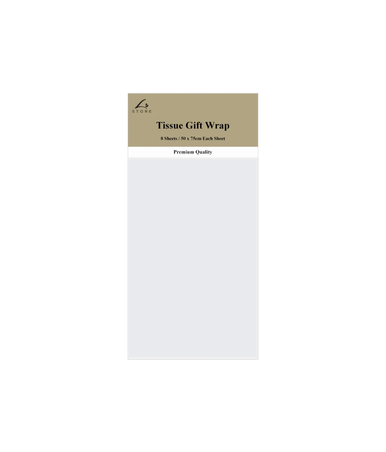 White Tissue Paper 8pk