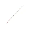 White With Rose Gold Dots Paper Straws 40pk