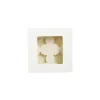 4 Window Cupcake Box 17.8 x 17.8 x 7.5cm 2pk
