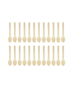Wooden Spoons 16cm 24pk