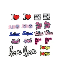 Writings Shoe Charms 20pc