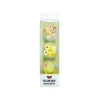 Yellow Edible Baby Icing Decorations 6pk
