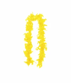 Yellow Feather Boa