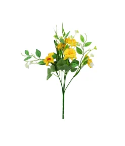 Yellow Flowers 5 Heads 30cm