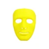 Yellow Full Face Plastic Mask
