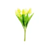 Yellow 7 Head Tulip 37cm