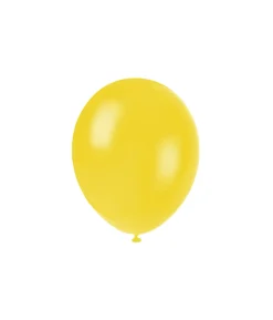Yellow Latex Plain Balloons 5inch 50pk