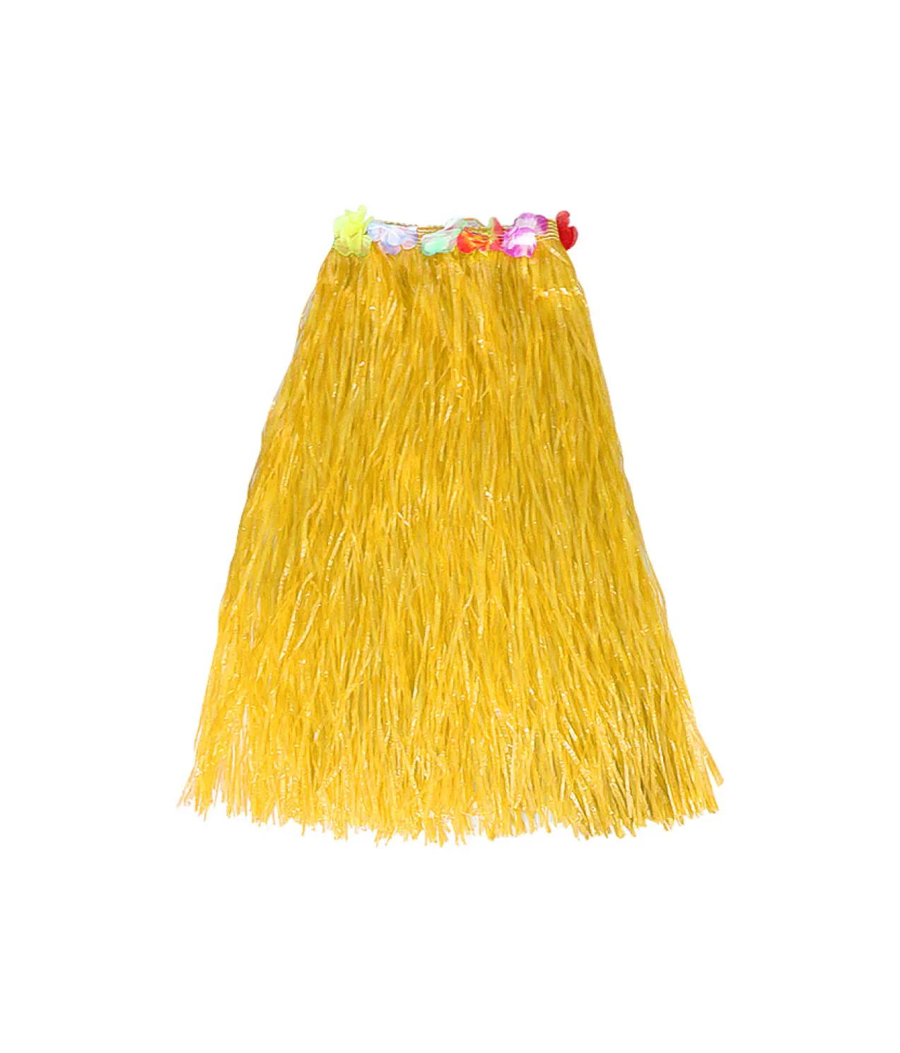 Yellow Long Hula Skirt 80cm