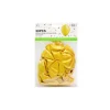 Yellow Metallic Latex Balloons 12inch 20pk