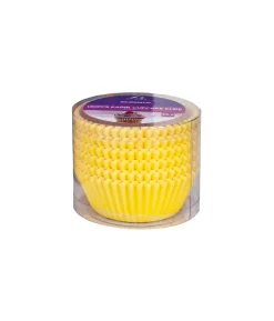 Yellow Paper Cupcakes Cups 150pc 11cm