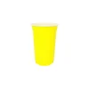 Yellow PP Plastic Cups 10oz 25pk