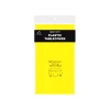 Yellow Round Plastic Tablecover 213x213cm
