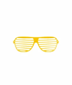 Yellow Shutter Shade Glasses