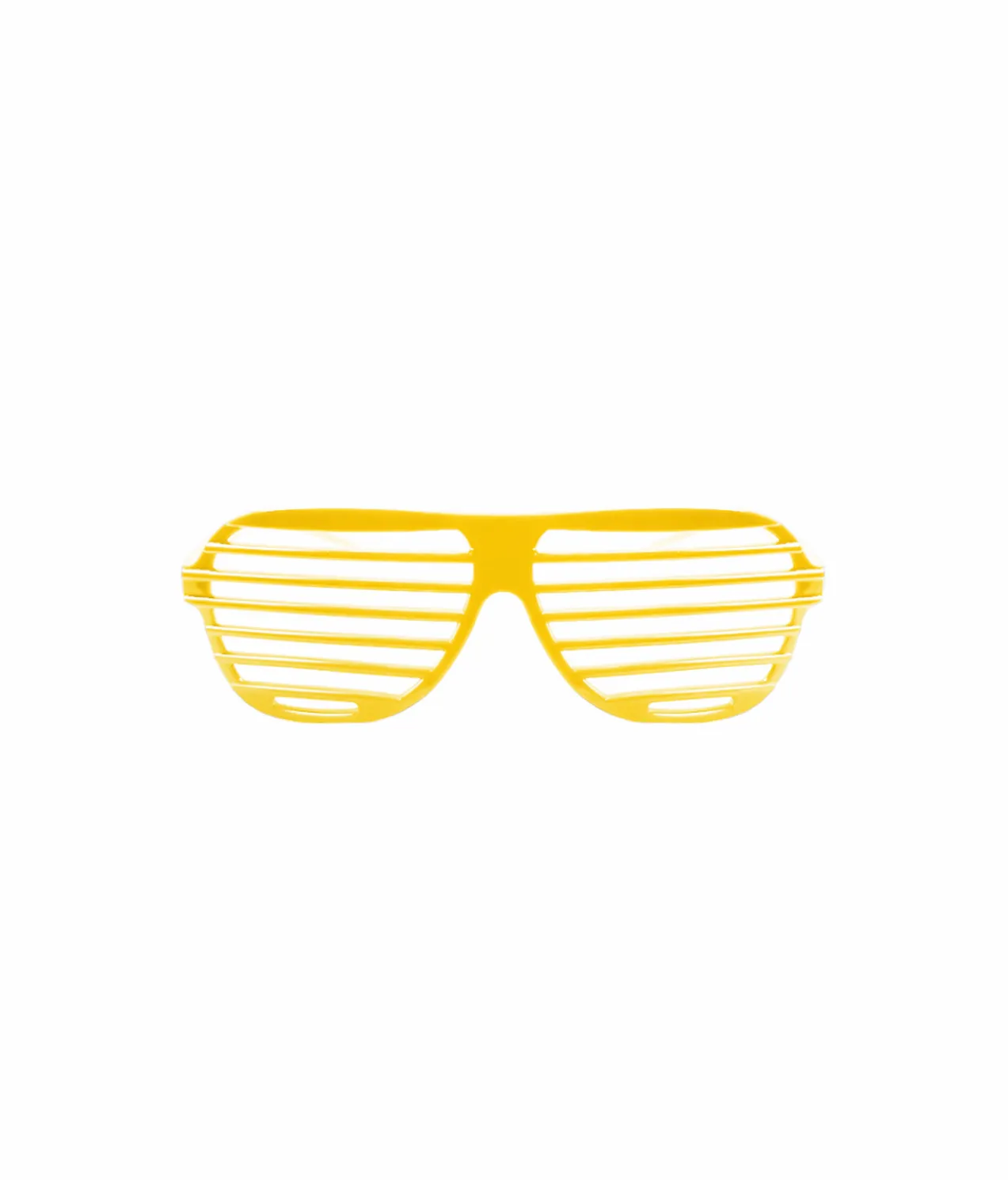 Yellow Shutter Shade Glasses