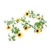 Yellow Sunflower Garland 220cm